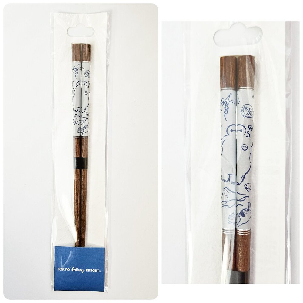 *TOKYO JAPAN* Disney Resort Chopsticks Tableware- Baymax - Big Hero 6 - NEW!